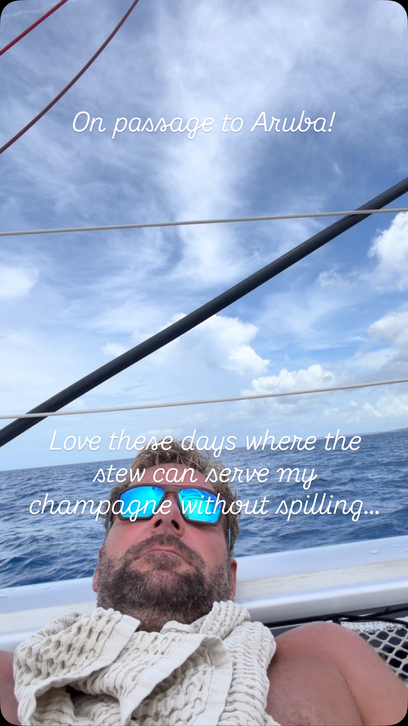 On passage to Aruba! Beautiful weather and comfy seas…
Last passage of the season, almost heading to Netherlands for a few weeks.
#parasailor #leefjemooisteleven #liveaboard #boatlife #sailingfamily